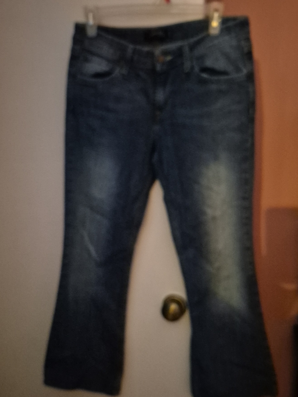 Levi's Dark Blue Flared Jeans